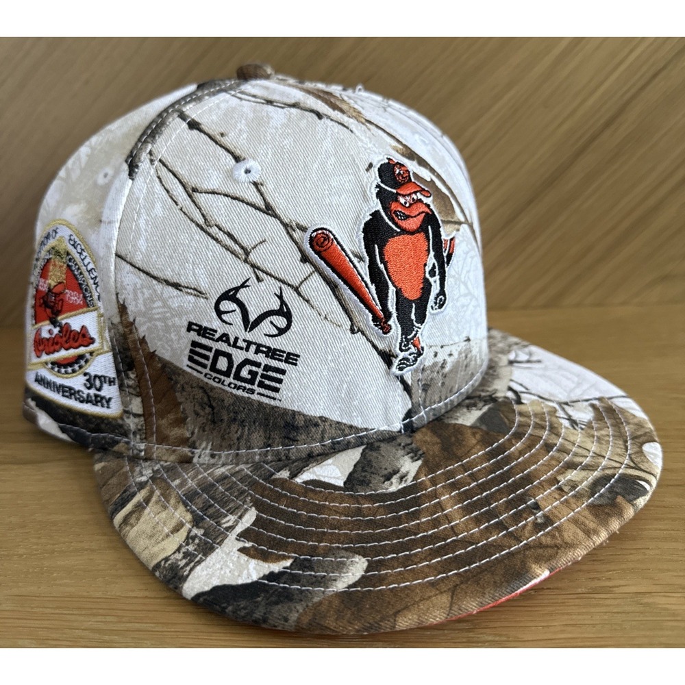 New Era 59Fifty Baltimore Orioles Realtree Camo‎ Retro Logo 7 3/8 Fitted Hat Cap
